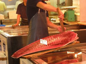 فروش فیله ماهی گیدر